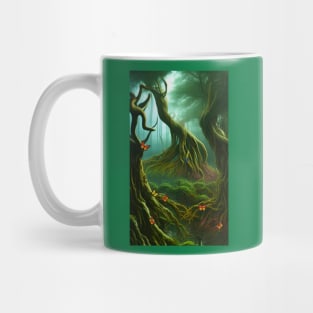 Eerie forest Mug